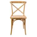 Cafe Cross Back Chair - Oak
